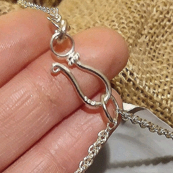 SALE Artisan Handmade OOAK 925 Turquoise Station Necklace - Picture 7 of 7